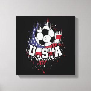 Amerikanischer Football USA Leinwanddruck