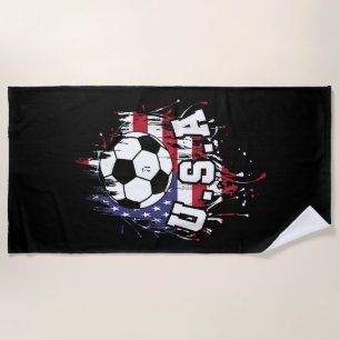 Amerikanischer Football USA Strandtuch