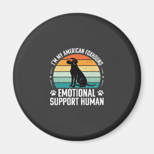Amerikanischer Foxhound Emotionaler Unterstützungs Magnet