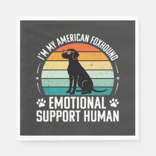 Amerikanischer Foxhound Emotionaler Unterstützungs Serviette