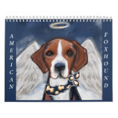 Amerikanischer Foxhound Kalender (Titelbild)