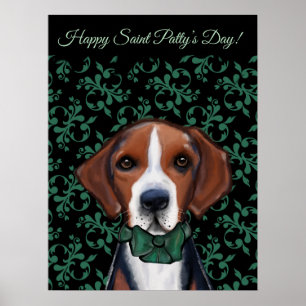 Amerikanischer Foxhound  Poster