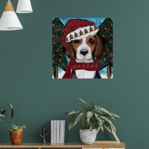 Amerikanischer Foxhound  Poster