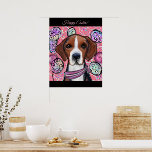 Amerikanischer Foxhound Poster