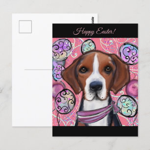 Amerikanischer Foxhound Postkarte