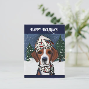 Amerikanischer Foxhound  Postkarte