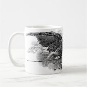 Amerikanischer FREEDOM Kaffeebecher Kaffeetasse (Links)