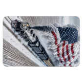 Amerikanischer Freiheitszug Magnet (Horizontal)