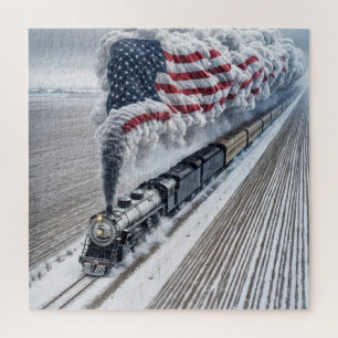 Amerikanischer Freiheitszug Puzzle