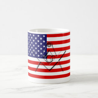 Amerikanischer Freimaurer Kaffeetasse
