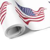 AMERIKANISCHER FRIEDENSABSCHLUSS GESCHENKPAPIER (Rolleneckpunkt)