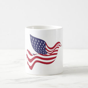 AMERIKANISCHER FRIEDENSABSCHLUSS KAFFEETASSE