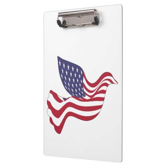 AMERIKANISCHER FRIEDENSABSCHLUSS KLEMMBRETT (Links)