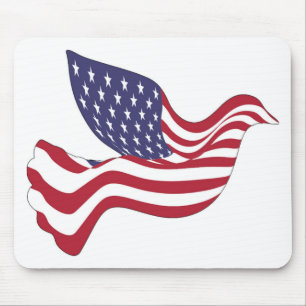 AMERIKANISCHER FRIEDENSABSCHLUSS MOUSEPAD