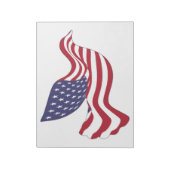 AMERIKANISCHER FRIEDENSABSCHLUSS NOTIZBLOCK (Rotiert)