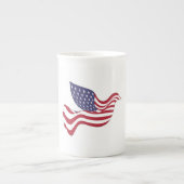 AMERIKANISCHER FRIEDENSABSCHLUSS PORZELLANTASSE (Vorderseite)