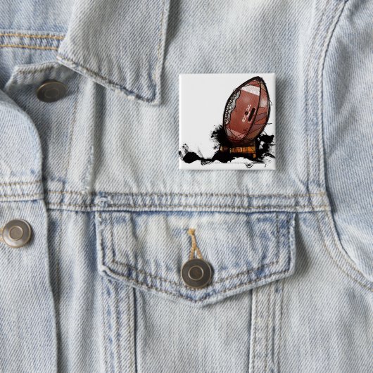 Amerikanischer Fußball Button (Beispiel)