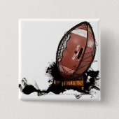 Amerikanischer Fußball Button (Vorderseite)