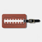 amerikanischer Fußball Gepäckanhänger (Vorderseite horizontal)