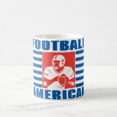 Amerikanischer Fußball Kaffeetasse (Mittel)
