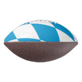 Amerikanischer Fußball mit bayerischer Flagge Football (Gedreht 270)