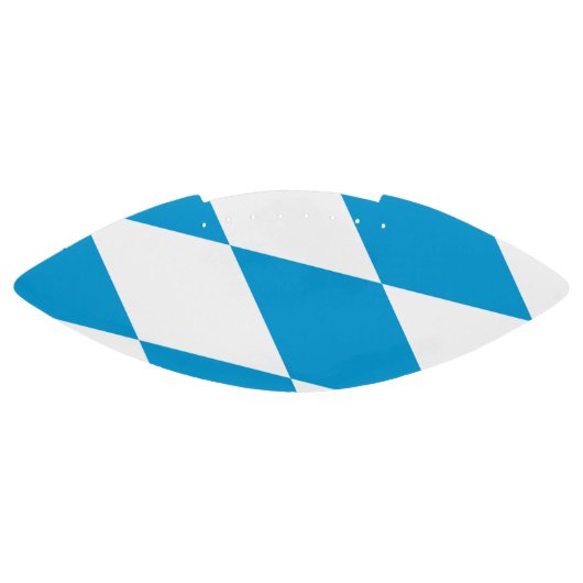 Amerikanischer Fußball mit bayerischer Flagge Football (Panel)