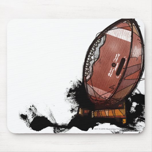 Amerikanischer Fußball Mousepad (Vorne)
