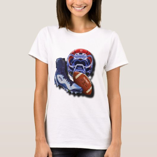 Amerikanischer Fußball-oder T-Shirt (Vorderseite)