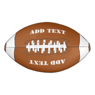 Amerikanischer Fußball personalisiert Football