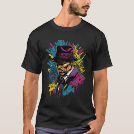 Amerikanischer Gangster Vintage-Klassiker Mafia-St T-Shirt