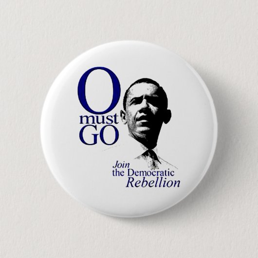 Amerikanischer geborener Knopf der Republik OMG - Button (Vorderseite)