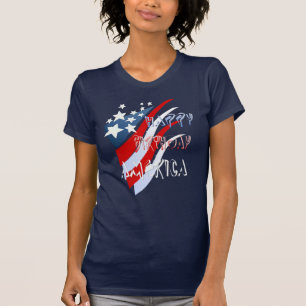 Amerikanischer Geburtstags-T - Shirt