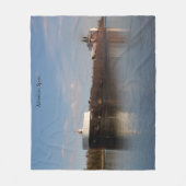 Amerikanischer Geist Fleecedecke (Vorderseite)