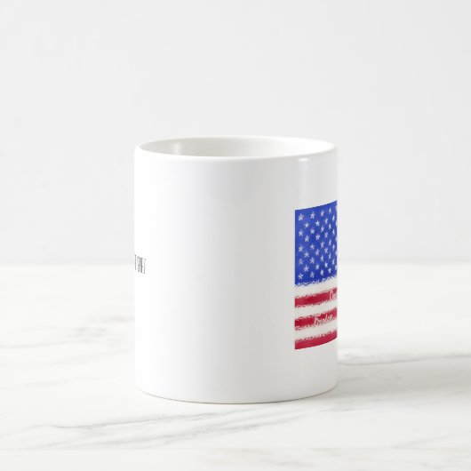 Amerikanischer Geist Kaffeetasse (Mittel)