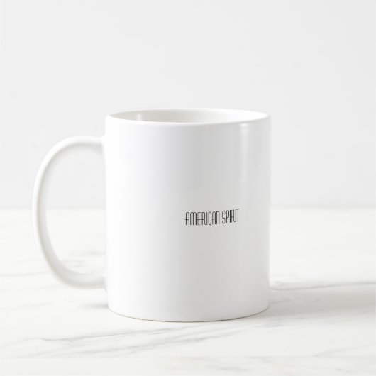 Amerikanischer Geist Kaffeetasse (Links)
