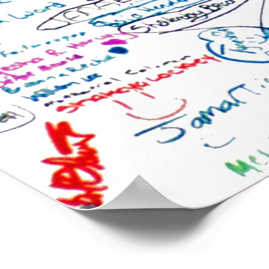 amerikanischer Geist Poster (Ecke)