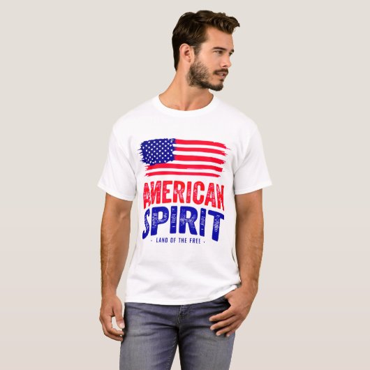 amerikanischer Geist T-Shirt (Vorne ganz)