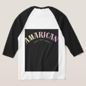 🇺🇸 AMERIKANISCHER GEIST 🇺🇸 T-Shirt (AblageHinten)