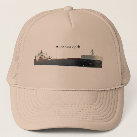 amerikanischer Geist Truckerkappe (Vorderseite)