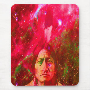 Amerikanischer Geist von Sitting Bull Mousepad