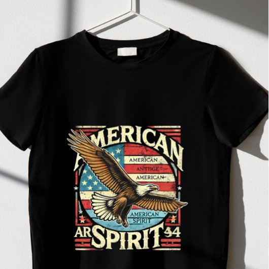 Amerikanischer Geist. Wir T-Shirt