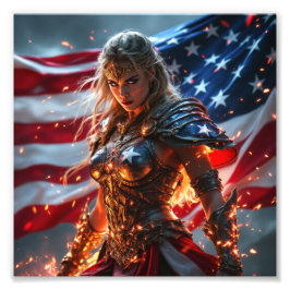 Amerikanischer Gladiator Fotodruck