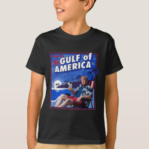 Amerikanischer Golf-Mexiko Präsident Sombrero Somm T-Shirt
