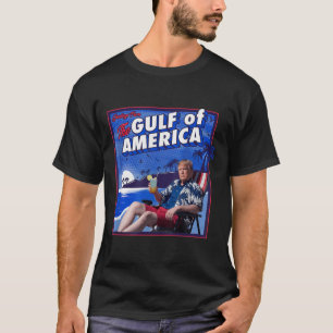 Amerikanischer Golf-Mexiko Präsident Sombrero Somm T-Shirt