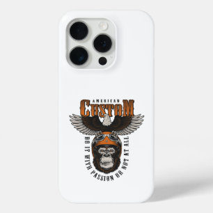 Amerikanischer Gorilla-Motorrad-Vintage-Biker-Adle Case-Mate iPhone Hülle