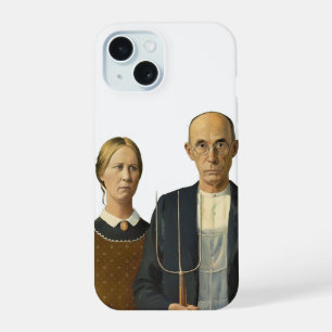 Amerikanischer Gothic iPhone 15 Hülle