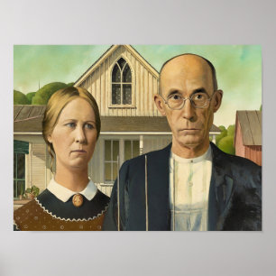 Amerikanischer Gothic Poster