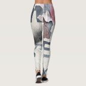 Amerikanischer Graffiti Leggings (Rückseite)