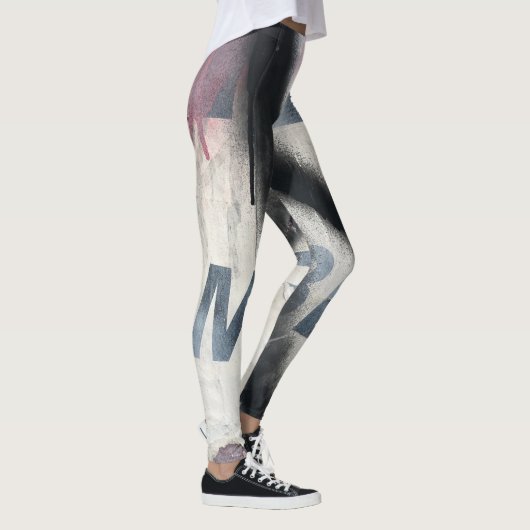 Amerikanischer Graffiti Leggings (Rechts)