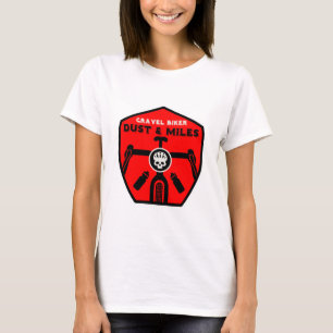Amerikanischer Gravel-Bike-Fahrer T-Shirt